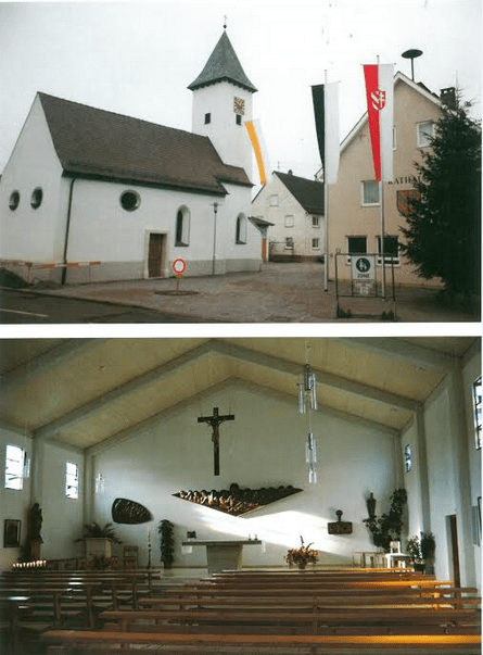 Inneres und Äußeres der Antoniuskirche
